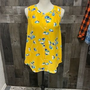 Daniel Rainn sleeveless chiffon tank size Medium NWOT